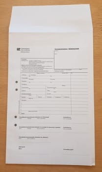 Kuvert tillvaratagna värdesaker liv