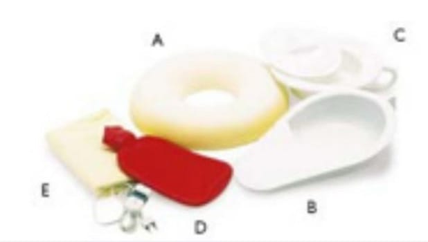 Lock stickbäcken vit. Plast, polypropylen
