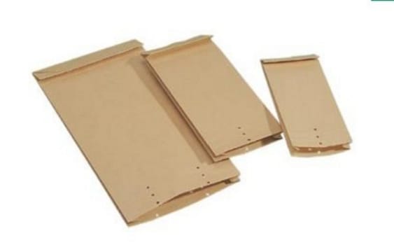 Provpåse D14 100x245mm brun 120g