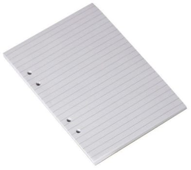 Limblock A4 linjerat 100st blad hålat