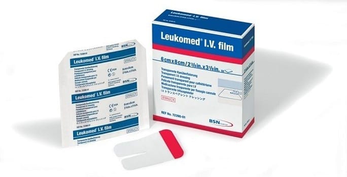 PVK Leukomed I.V 8,5x11,5cm med slits steril
