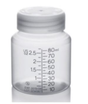 Bröstmjölkflaska 80ml steril pp bisfenol-a fri