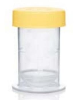 Colostrumbehållare engång 35ml steril latexfri bisfenol-a fri