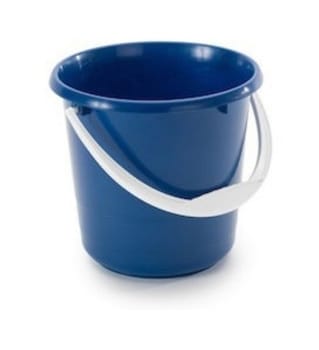 Hink plast 5l blå
