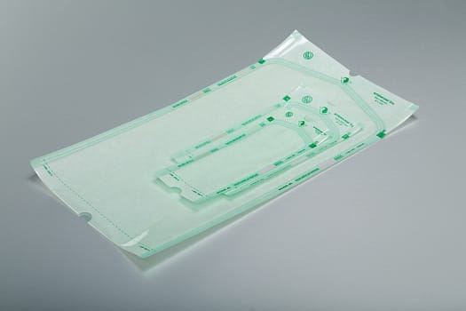 Sterilpåse Plan 250 X 600mm Papper/Plast För Ånga, Eto Och Fo