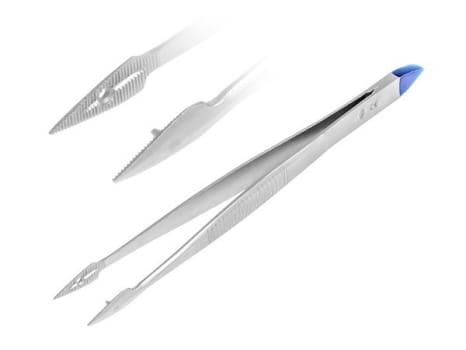 Pincett Hunter Sterisets 10.5cm steril engångs