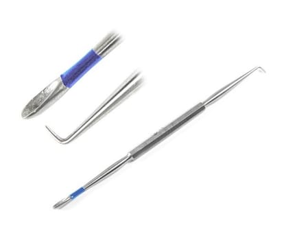 Sårslev/bencurette GrossMaier med krok Sterisets 12cm steril engångs