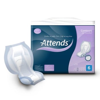 Inko skydd Attends Contours Air Comfort 11. 78 x 25 cm, ABS ISO 2997 ml