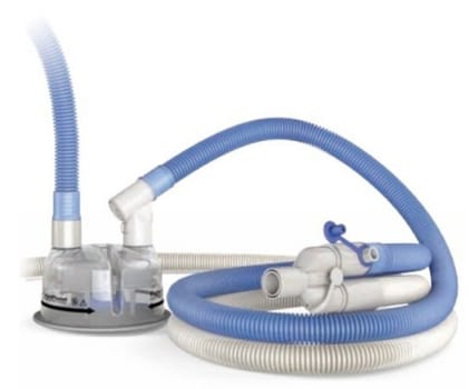 Respiratorslang Evaqua 2 vuxen med kammare