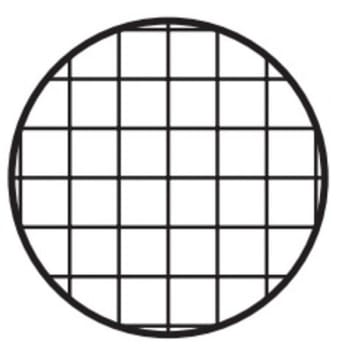 Op tork gasväv Barrier 35mm ø vit nr 4 steril röntgentråd 5-pack