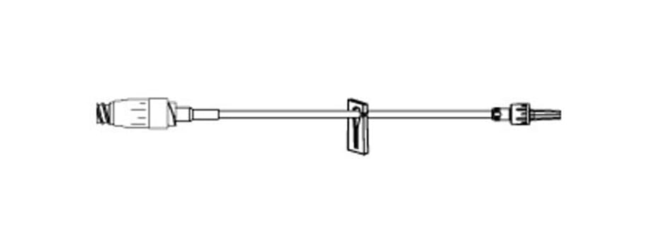 Förlängningsslang BD Maxplus 20cm. Steril, ventil