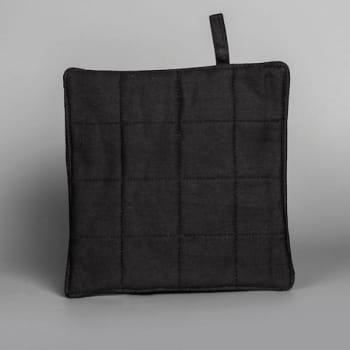Grytlapp svart 25x25cm