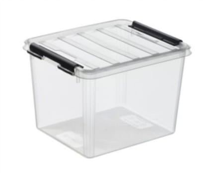 Förvaringsbox med lock natur 3l för livsmedel