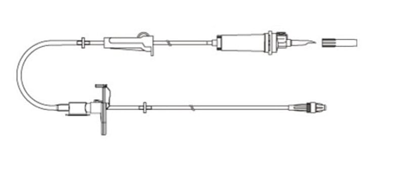 Inf agg volympump alaris vp 300cm steril alaris vp
