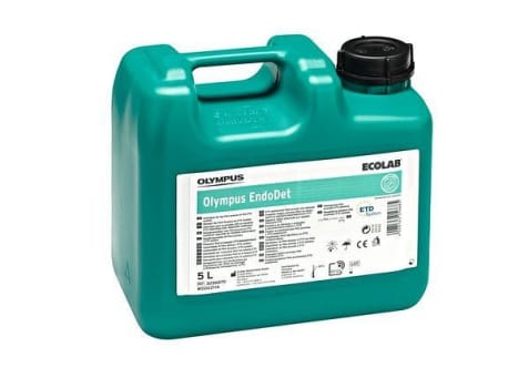 Maskindisk Olympus Endodet 5l diskmedel för fiberoptik