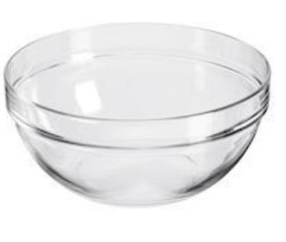Skål glas 20cm 1,9l