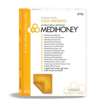 Medihoney tulle 10x10cm 85% honung steril