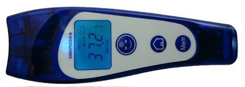 Termometer visiofocus pro 06480 inkl 4st aaa-batterier och väska