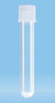 Rör 5ml 75x12mm PS transparent steril ventilationslock