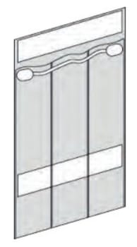 Op-instrumentficka Barrier 30x50cm steril laparoskopi häftande
