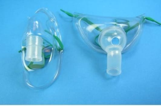 Nebulisator med aerosolmask vuxen PVC-fri
