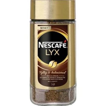 Kaffe Nescafé glasburk lyx 200g mellanrost