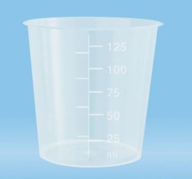Bägare 125ml 67x66mm pp transp , passar med lock 10006836