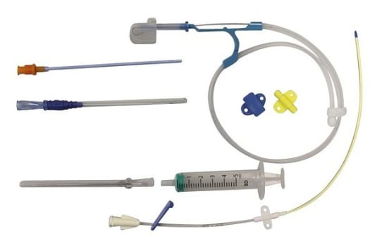 CVK-set special 1-lumen 1,6x160mm. Steril, flöde 61,67ml/min