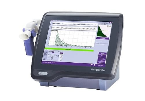 Spirometri Easyone Pro Lab Frc Lungfunktionsmätning