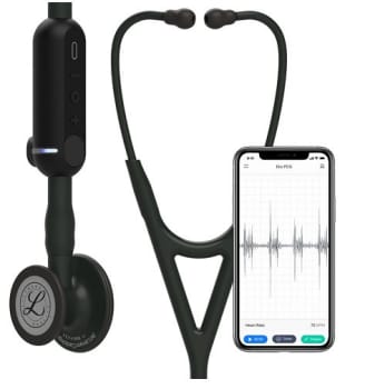 3M Littmann CORE Digital Stetoskop - Svart bröststycke