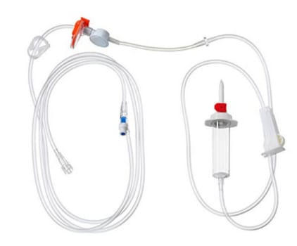 Inf agg volympump m luftn std alaris pvc smartsite ventil