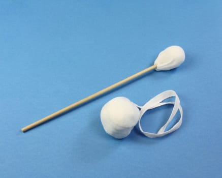 Vaginaltork med snöre steril