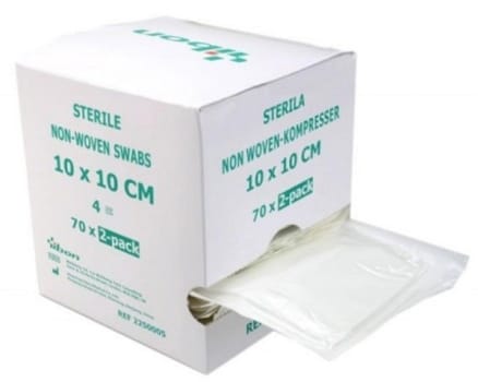 Kompress nonw 4L Yibon 5x5cm steril 2-pack