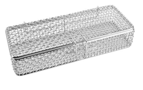 Trådkorg M Lock 210x80x40 Mm Rotstfritt Stål Galler 1x1 Mm