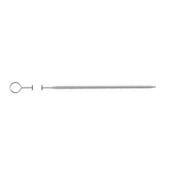 Borste Ø 3mm längd 450mm borstlängd 100mm, 5-pack