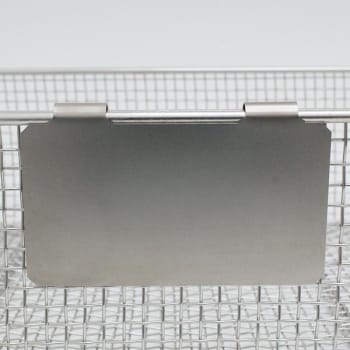 Gallerskylt Metall 90x50mm M Clips Förp Om 25 St