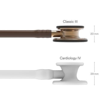 Stetoskop littmann classic 3 ljusbrun/koppar bröststycke