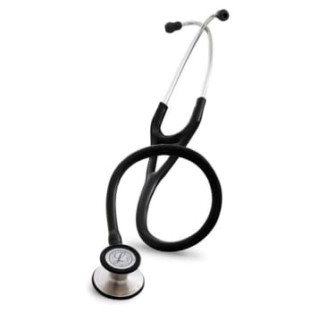 Stetoskop littmann cardiology iv diagnostik svart 6152