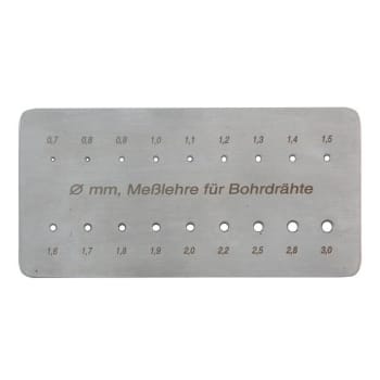 Håltolk För Kirschnertrådar Mätområde 0.7-3.0 Mm