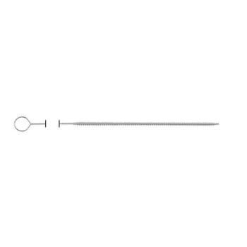 Borste Ø 2,5mm längd 300mm borstlängd 100mm, 5-pack