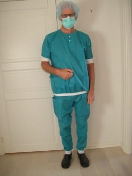 Byxa Ast grön M med mudd scrub suit