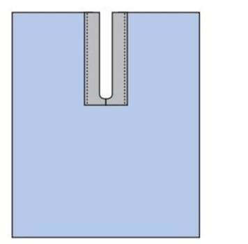 Op slitslakan Steri-Drape 228x260cm steril häftande