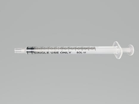 Spruta Sol-M 3-komp luer 1ml. Steril, centrerad gradering 0,1ml