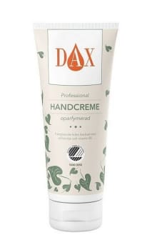Handkräm DAX Professional vit 100ml pH 5 oparfymerad Svanenmärkt