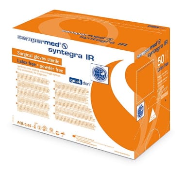 Handske op Sempermed SyntegraIR 8.5 steril latexfri natur