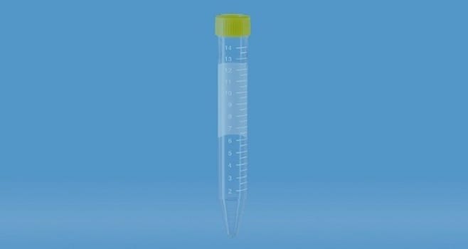 Endotoxinfritt provrör PS 15ml för endotoxin