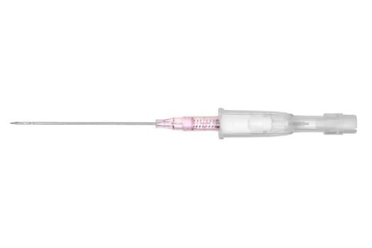 PVK Cathena 1,1x51mm rosa säkerhetskateter utan vingar