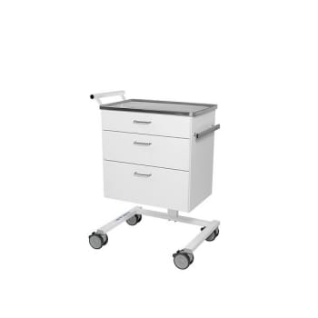 Provtagningsvagn 430 elektrisk 3 lådor h18cm