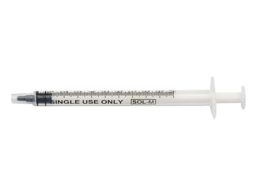 Spruta Sol-M 3-komp luer slip 1ml. Steril, 'low dead space'