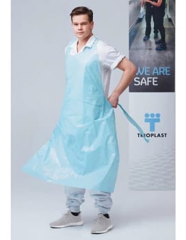 Förkläde Trioapron Klapp 900x1250mm blå 3 rullar per kartong
